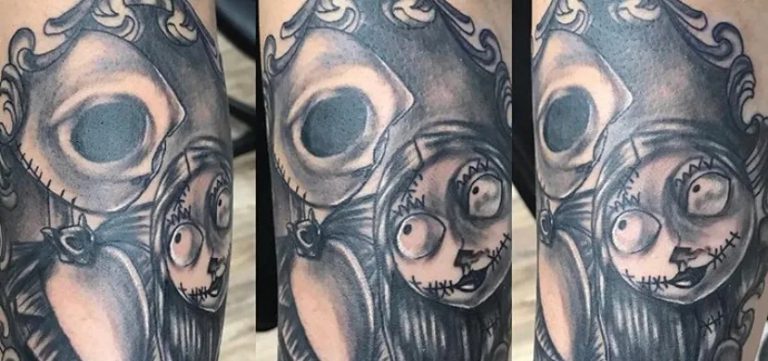 Jack and Sally Tattoo